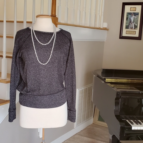 Aerie Sweater with Sheer Back sz M - Picture 5 of 5